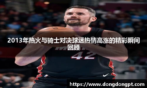 2013年热火与骑士对决球迷热情高涨的精彩瞬间回顾